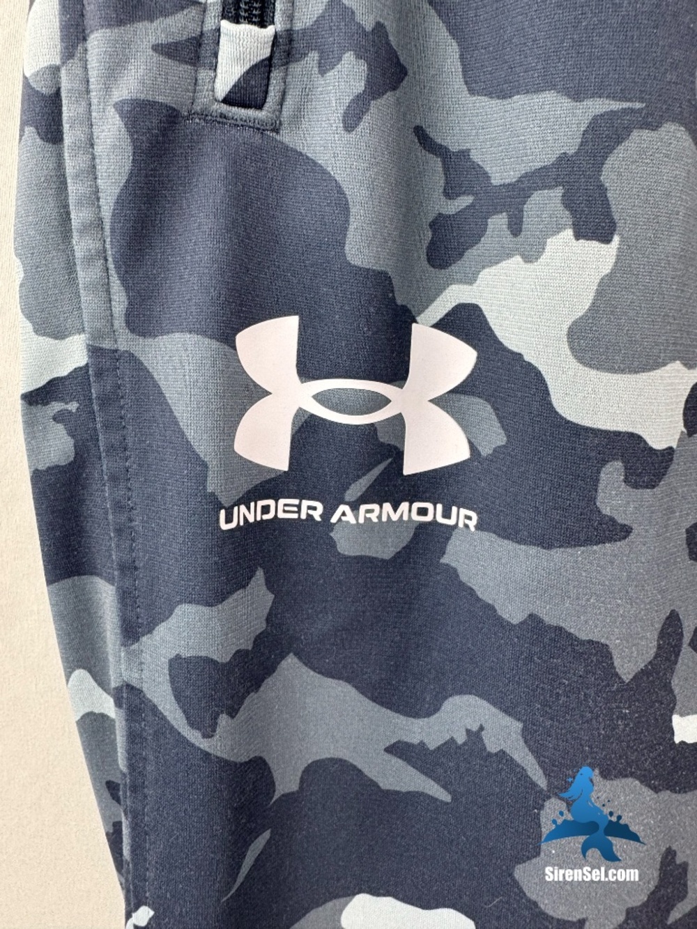 1317 Under Armour UA Rival Fleece ABC Camo Joggers – Large – Slate Blue Gray - Picture 8 of 14